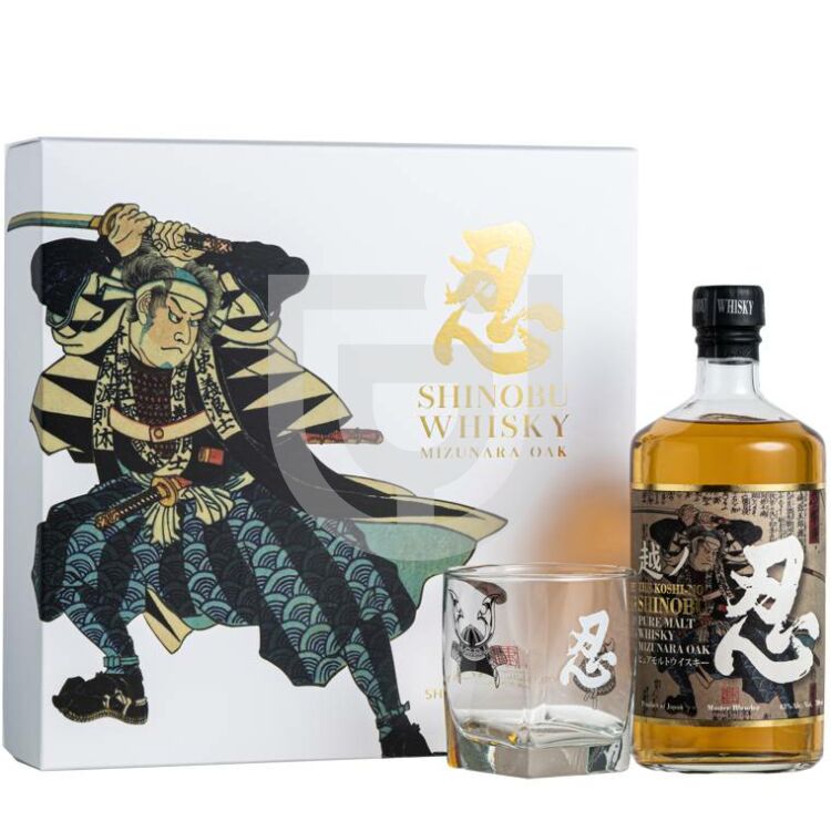 Shinobu Pure Malt Whisky Mizunara Oak Finish (Gift Set) [0,7L|43%]