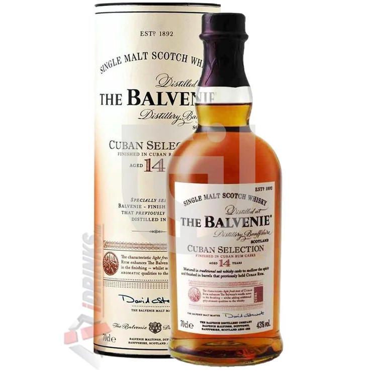 Balvenie 14 Years Cuban Selected Whisky [0,7L|43%]