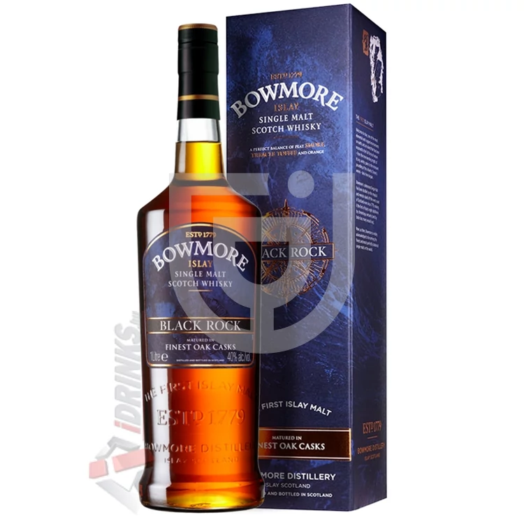 ウイスキー BOWMORE BLACK ROCK 40% 1L ウイスキー BOWMORE BLACK ROCK 40% 1L Amazon.co.jp: ボウモア