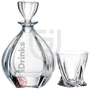 Crystalite Bohemia Laguna Kristály Whisky Set [1 Dekanter + 6 Kristálypohár]