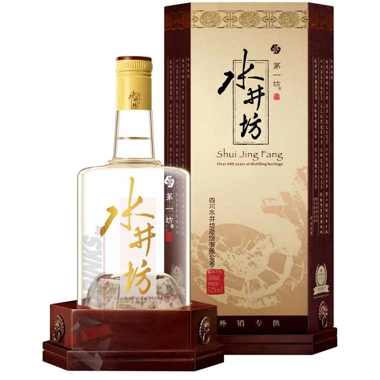Shui Jing Fang Wellbay Baijiu [0,5L|52%] - iDrinks.hu